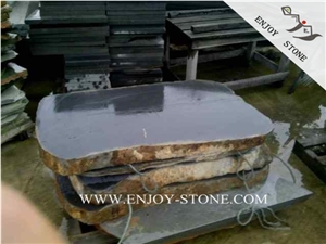 Bluestone Irregular Flagstone,Gray Basalto Random Flagstones,China Basalt Crazy Paver,Grey Basalt Flagstone Paving