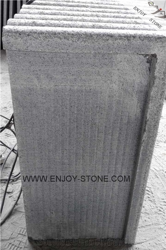 Cheap G654 Granite,Padang Dark,Sesame Black Granite Tile for Swimming Pool, Bullnose Pool Coping,Terrace Tiles and Pool Borders,Drop Face Bullnose Tiles,Nosing Piece,Flooring Around Swimming Pool