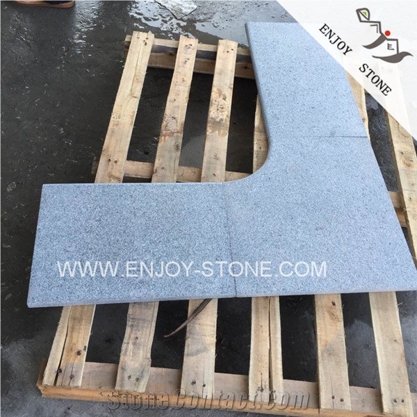 Cheap Gray Granite,Flamed Finish Padang Dark,Sesame Black Swimming Pool Border Tiles for Sale,Curved Pool Coping Tile,Pool Edge Tile,Pool Channels,Pool Corner