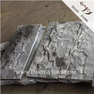 China Basalt Exterior Stone Mushroom Wall Cladding