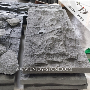 China Basalt Exterior Stone Mushroom Wall Cladding