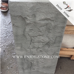 China Basalt Exterior Stone Mushroom Wall Cladding