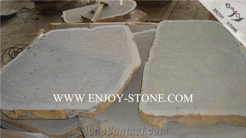 China Black Basalt Flagstone,Zhangpu Black Random Flagstones,Bushhammered Top Sides Natural Split Irregular Flagstone Walkway Pavers,Driveway,Courtyard Patio