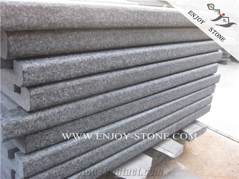 China Black Basalt Pool Tile,Swimming Pool Pavers,Fujian Black Basalt Pool Tile,Flamed G684 Black Basalt,Basalt Swimming Pool Tiles,G3518