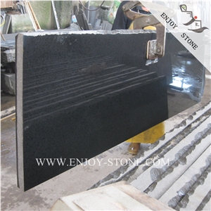China Black Granite Wall Cladding,G684 Black Pearl Granite,China Black Slabs,Polished G684 Granite Slab,Fuding Black Granite,Absolute Black Granite