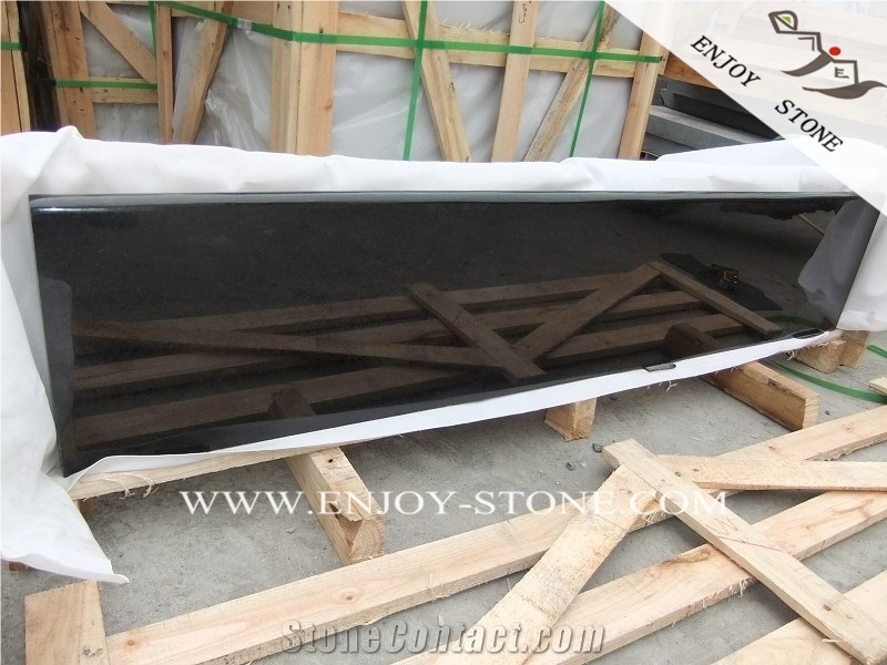 China Black Pearl Granite Slab,Absolute Black Granite Slabsblack Granite Big Slab,Black Granite Wall Tile,Granite Paver,Granite Paving