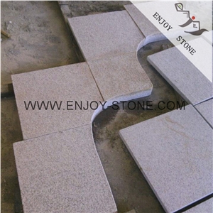 China G682 Rusty Yellow Granite Stone,Beige Granite Swimming Pool Tiles,Rebated Pool Coping Tile,Pool Terraces,Curved Pool Coping,Curved Coping Piece