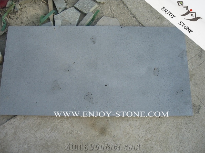 China Grey Basaltina Paver,Zhangpu Basalto Floor Tile,Bluestone with Honeycomb Tile,Paving Stone,Andesite Paver ,Basalt Slabs,Lava Stone Tile