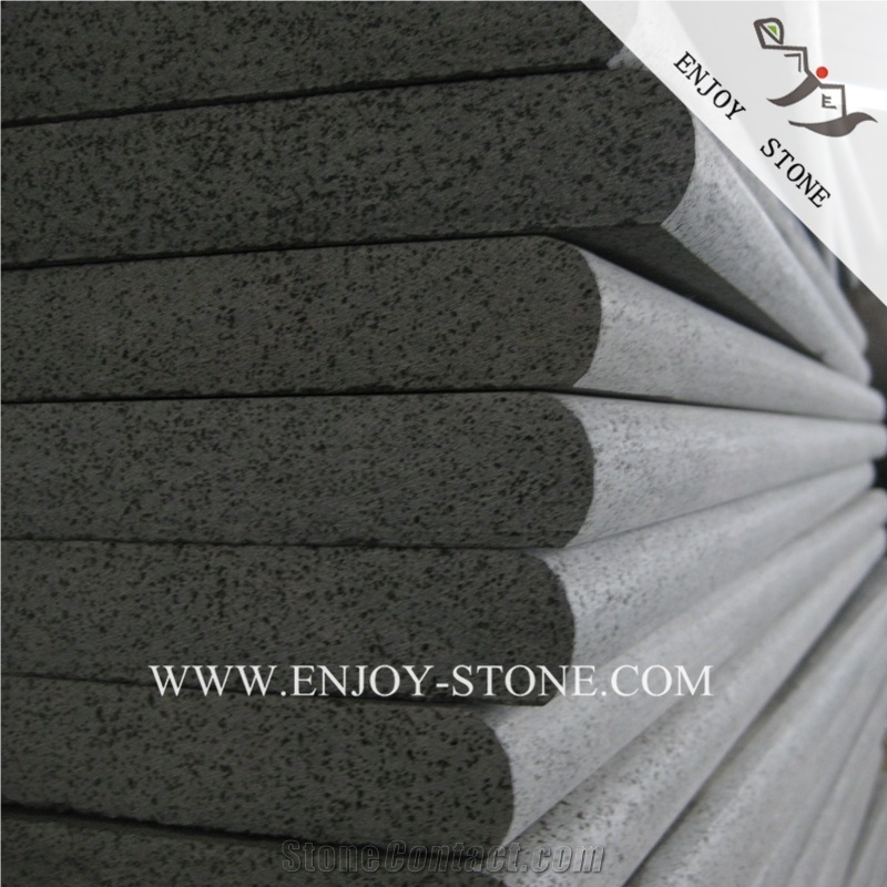 China Grey Basaltina Swimming Pool Pavers,Gray Bluestone Bullnose Pool Tiles,Basalt Pool Coping,China Basalt Pool Terraces,Zhangpu Basalt Pool Coping