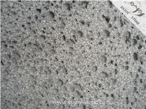 China Hainan Lava Stone Wall Tiles,Lava Stone China Basalt Tile,Big Holes Volcanic Basalt Paving Tiles,Volcanic Rock Pavement