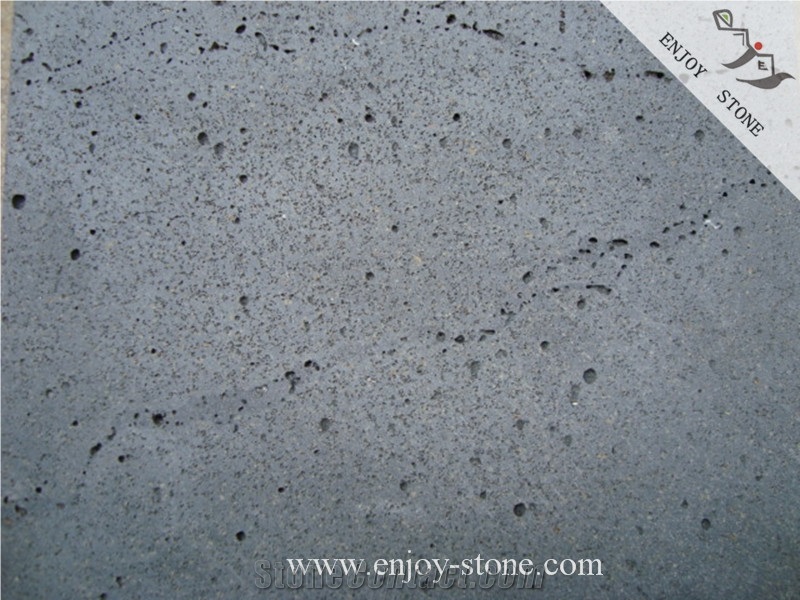 China Lava Stone Paver,Big Holes Volcanic Basalt Paving Tiles,Lava Stone China Basalt Tile for Garden Pavement,Volcanic Rock Pavement