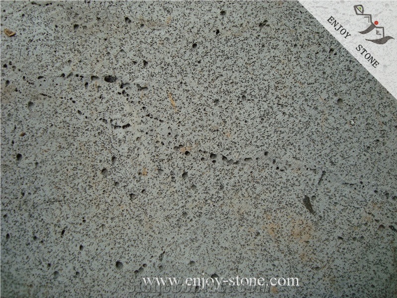 China Lava Stone Paver,Big Holes Volcanic Basalt Paving Tiles,Lava Stone China Basalt Tile for Garden Pavement,Volcanic Rock Pavement