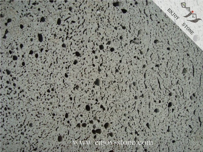 China Lava Stone Paver,Big Holes Volcanic Basalt Paving Tiles,Lava Stone China Basalt Tile for Garden Pavement,Volcanic Rock Pavement