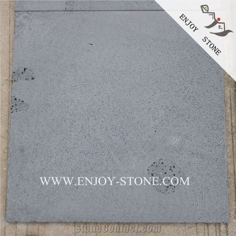 China Zhangpu Bluestone, Grey Basalto Tile,Grey Andesite Paver with Catpaws,Bluestone with Honeycomb Paver,Paving Stone,Andesite Wall Tiles