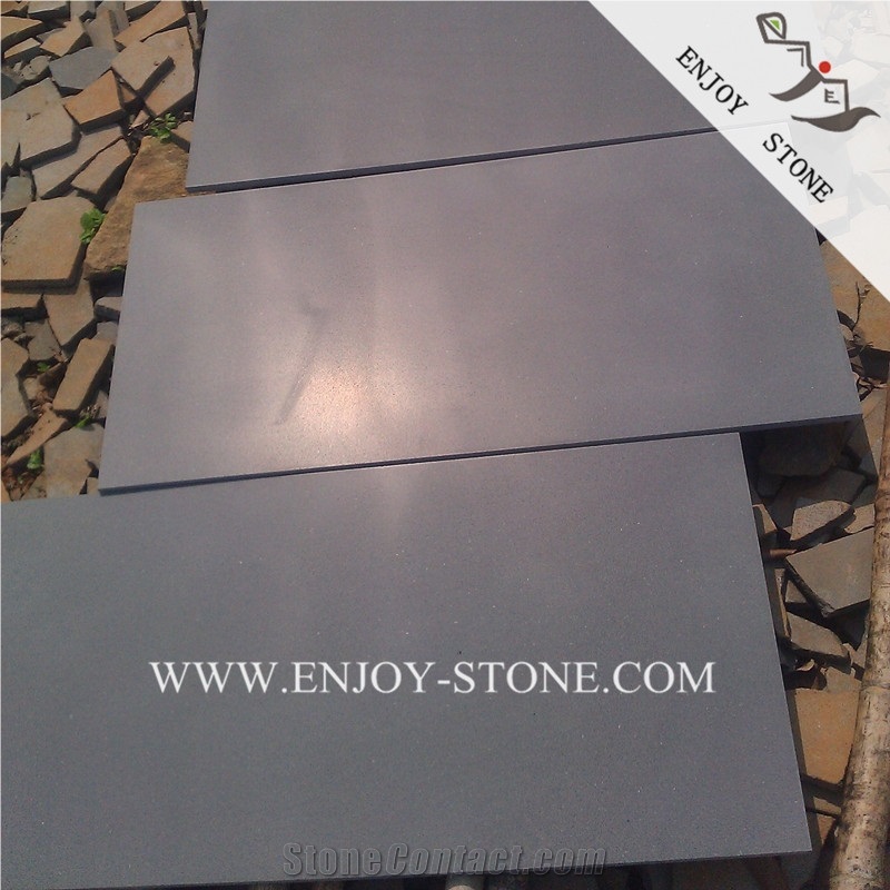 Chinese Andesite Black Basalt Tiles, Hainan Black Basalt,Black Basalto,Bazalt,Inca Black Tiles