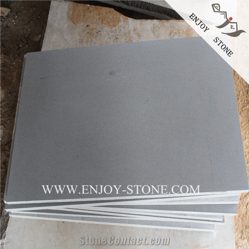 Chinese Andesite Black Basalt Tiles, Hainan Black Basalt,Black Basalto,Bazalt,Inca Black Tiles