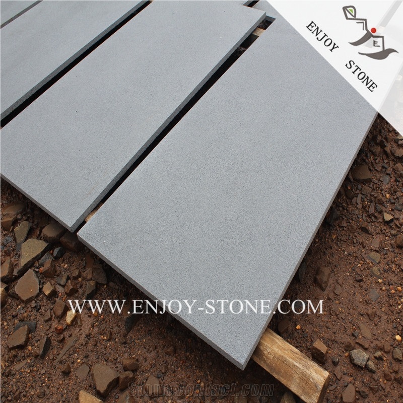 Chinese Andesite Black Basalt Tiles, Hainan Black Basalt,Black Basalto,Bazalt,Inca Black Tiles
