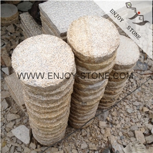 Chinese Golden Yellow,Misty Yellow,G682 Rusty Yellow,Beige Granite Flagstone Road Paving,Flagstone Courtyard,Garden Landscaping Paving Stone,Irregular Flagstones,Flagstone Driveway