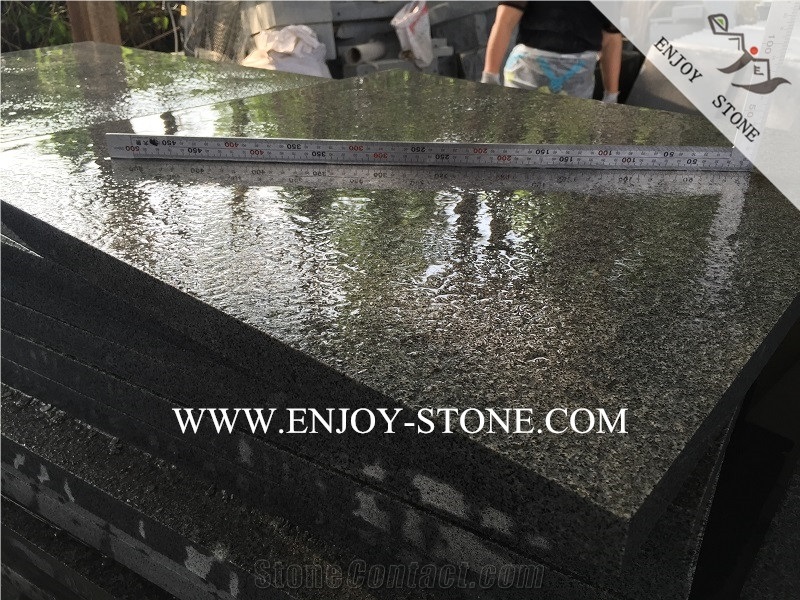 Chinese Sesame Black,Impala Black Flamed Finish Tiles,G654 Granite Slabs&Tiles,Padang Dark Grey Granite Tiles&Slabs