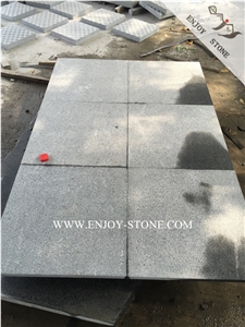 Chinese Sesame Black,Impala Black Flamed Finish Tiles,G654 Granite Slabs&Tiles,Padang Dark Grey Granite Tiles&Slabs