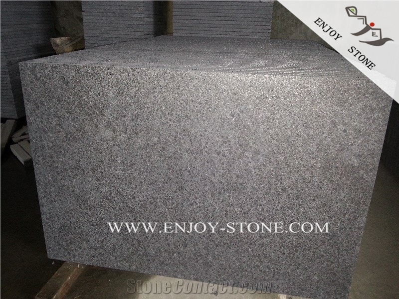 Flamed China Black Basalt Wall Covering Tiles,G684 Black Pearl Basalt Wall Slabs,China Black,G3518,Fuding Black,Absolute Black Basalt