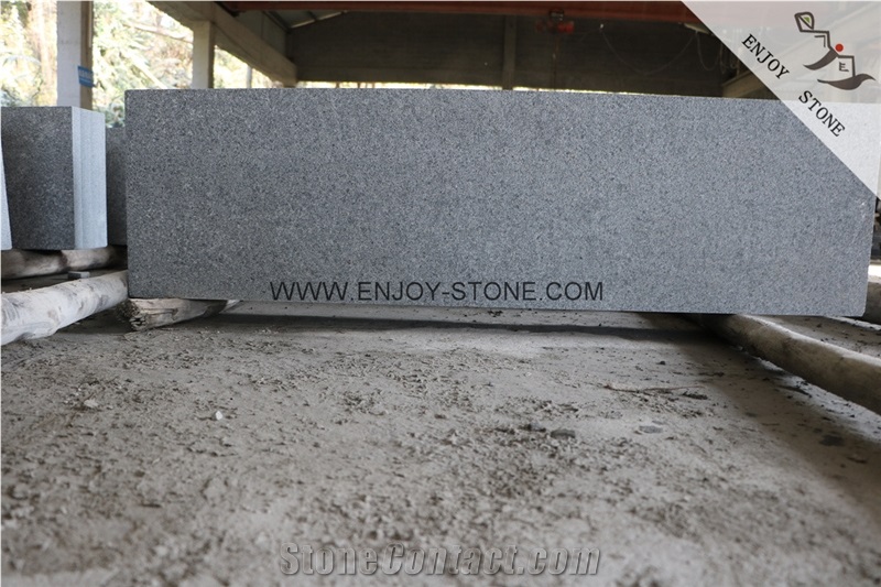Flamed / Exfoliated Finish G654 Padang Dark,Sesame Black Of China,China Dark Grey Granite,Gray Granite Tile,Walling,Flooring,Cut to Size,Slab,Pavers