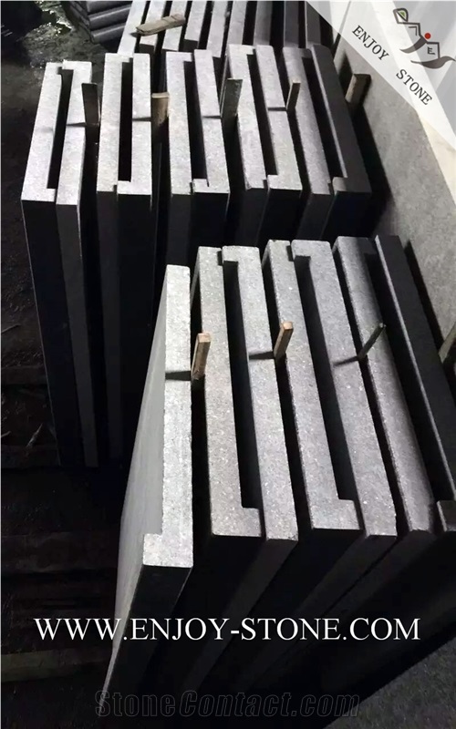 Flamed Rebated/Coping G684 Fuding Black, Black Basalt, Black Pearl Basalt, Black Basalt, Flamed Tile/Cut to Size,Flamed Slabs/Flooring/Walling/Pavers