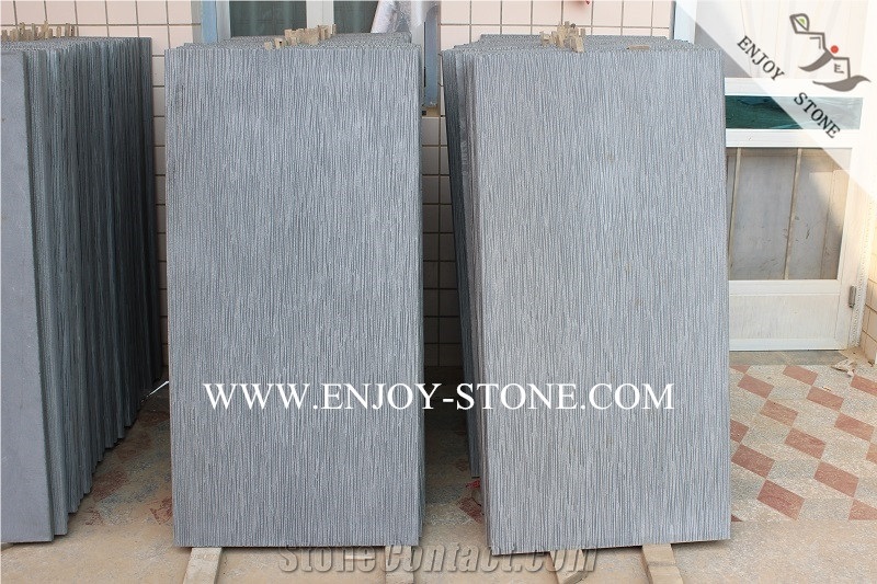 Fujian Grey Basalt/Basaltina/Basalto/Inca Grey Autumn Rain Finish Tiles&Slabs for Wall Cladding,Flooring Decoration