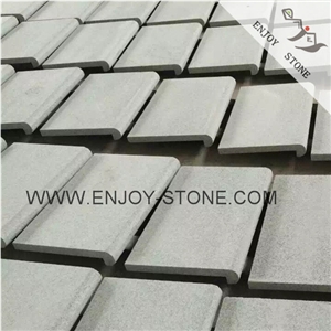 G603 Ash Grey Granite,Sesame White Granite Stone Pool Coping Bullnose,Bullnose Pool Coping,Solid Tile for Swimming Pool,Pool Deck Drain,Pool Channels