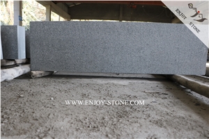 G654 China Dark Grey Granite,Padang Dark Granite Kerb Stone,Flamed Boarder Curbstone,Exterior Road Side Kerbs