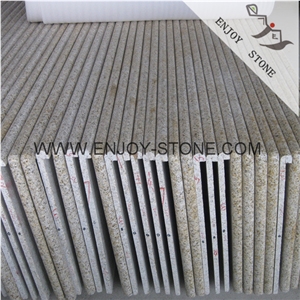 G682 Rusty Yellow,Misty Yellow,Beige Granite Swimming Pool Border Tile,Bullnose Pool Coping,Pool Edge Tile