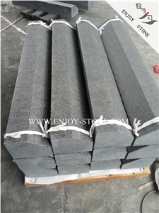 G684 Black Basalt Road Kerb Stone,G684 Black Pearl Basalt Curbstone,China Black Kerbs,G684 Black Basalt,G3518,Fuding Black,Absolute Black Basalt