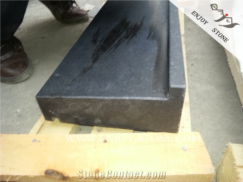 G684 China Black Granite Kerbstones,G684 Black Pearl Granite Curbstone,China Black Kerbs,G684 Black Granite,G3518,Fuding Black,Absolute Black Granite