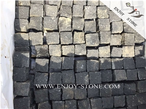 G684 Fujian Black Granite Cube,G684 Black Pearl Granite Cobble Stone,Black Granite Brick Stone,G3518,Fuding Black,Padang Black,Absolute Black Granite