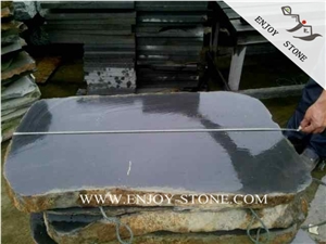 Gray Basalto Random Flagstones,China Basalt Crazy Paver,Grey Basalt Flagstone Paving,Bluestone Irregular Flagstone,Zhangpu Grey Basalt Flagstone
