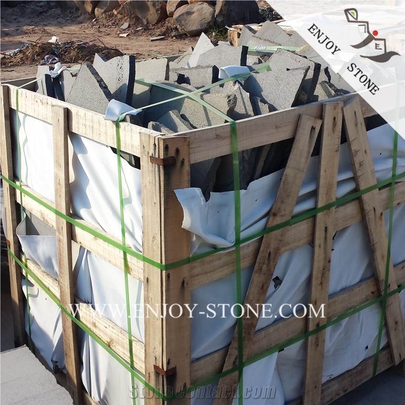 Grey Basalt Flagstone Road Paving ,Basalto Random Flagstones,China Basalt Crazy Paver,Chinese Grey Bluestone Irregular Flagstone
