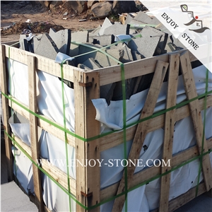 Grey Basalt Flagstone Road Paving ,Basalto Random Flagstones,China Basalt Crazy Paver,Chinese Grey Bluestone Irregular Flagstone