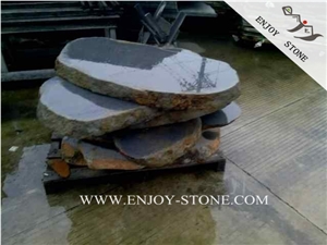 Grey Basalt Garden Paving,Chinese Grey Bluestone Irregular Flagstone,Zhangpu Grey Basalt Flagstone Driveway,Basalto Flagstone Paving,Crazy Paver
