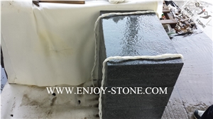 Grey Granite Kerbstones,G654 Granite Flamed Surface Road Side Curbstone
