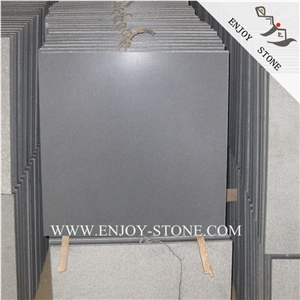 Hainan Absolute Black Basalt Floor Covering Tiles,Honed Black Basalt Stone,China Hainan Black Basalt Slabs,Dark Hainan Basalt