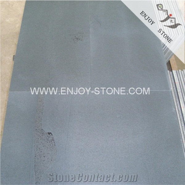 Hainan Basalt Quarry & Factory Owner,Hainan Black Basalt with Honeycomb on Surface,Black Basalt Stone Tile,Black Absolute Basalt Tiles