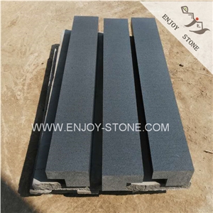 Hainan Black Absolute Basalt Tile,Swimming Pool Border Tile,Black Swimming Pool Tile,Square Edge Pool Coping