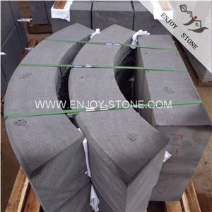 Hainan Black Basalt Stone,Black Basalt Kerbstone,Black Basalt Curb Stone,Road Stone for Landscaping & Garden,Road Stone