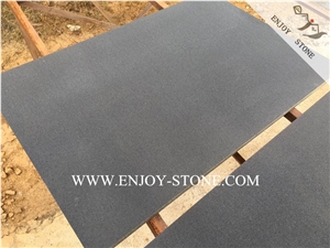 Hainan Black Basalt Wall Cladding&Flooring,Honed Tiles&Slabs,Black Basalt French Pattern