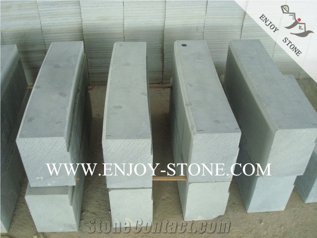 Hainan Black Basalt with Cats Paws Road Stone,Hainan Black Bluestone Kerbstone