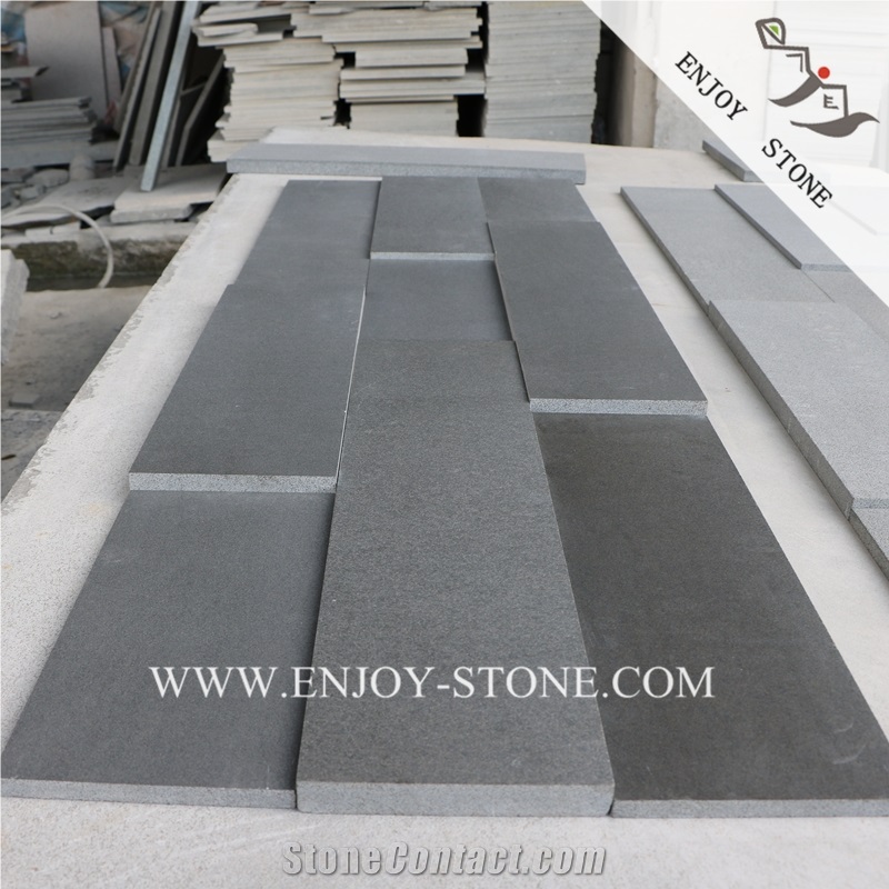 Hainan Gray Basalt Paver,Bluestone Cultured Stone,China Basalt Wall Tiles,Brick Stacked Stone,Basalt Stone Wall Decor