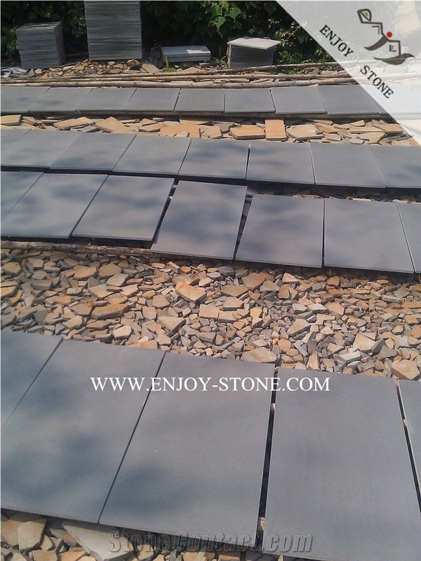 Hainan Grey Basalt Tiles&Slabs,Chinese Basaltina Andesite Floor Tiles,Basalto Lava Stone Wall Tiles,Honed/Filled Basalt Stone
