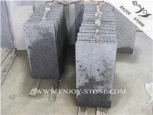 Hainan Lava Stone Slabs,Big Holes Volcanic Basalt Paving Tiles,Lava Stone China Basalt Tile,Volcanic Stone Floor Tiles