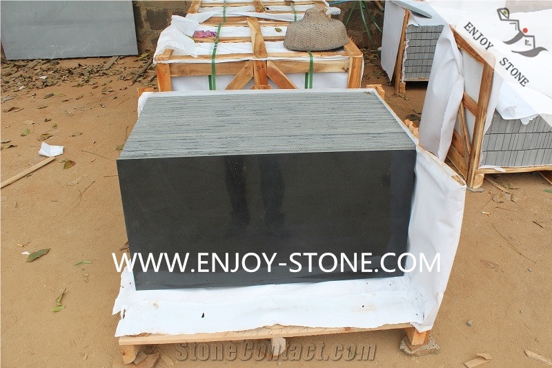 Hn Black Basalt/Basaltina/Basalto Wall Cladding,Flooring,Hainan Polished Tiles&Slabs,Black Basalt Pattern