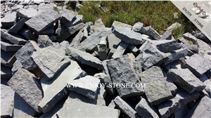 Irregular Cobble Stone,G654 Padang Dark Grey Granite Garden Stepping Pavements,Outdoor Landscaping Walkway Pavers,Exterior Cube Stone